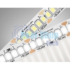 Светодиодная лента Ambrella light GS3502 2835 240Led /22W m/ 24V IP20 4500K/ 5000*10*1.2mm (2 конт.)