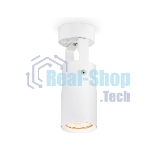 Накладной поворотный спот Ambrella light TA1302 WH белый GU10 max 12W 100*55*165