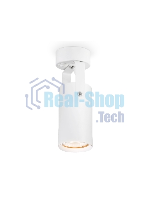 Накладной поворотный спот Ambrella light TA1302 WH белый GU10 max 12W 100*55*165