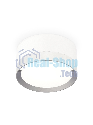Светильник Ambrella Light XS8101003 SWH/PSL белый песок/серебро полированное GX53 (C8101, N8118)