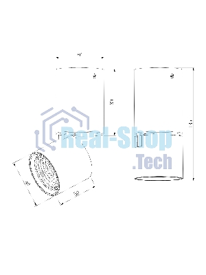 Светильник потолочный светодиодный 25042/LED 10W 4000K белый