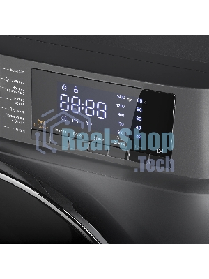 Стиральная машина Maunfeld MFWM127ISB02 графит, загрузка фронтальная 7кг, 1200 об/мин., класс: A+++