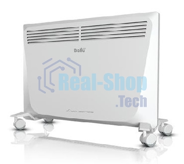 Конвектор Ballu Enzo BEC/EZMR-1000 белый, 1000 Вт, 15 м2, термостат