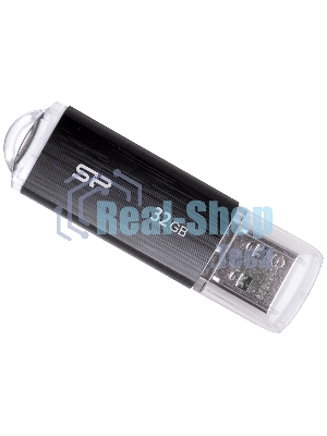 Флешка USB 32Gb Silicon Power Ultima U02 (SP032GbUF2U02V1K), USB 2.0, черный