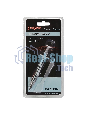 Термопаста ExeGate ETD-14WMK Daimond, шприц с лопаткой, 2г