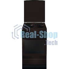 Плита электрическая Hansa FCEB53000 коричневый, конфорок 4 шт, духовка 69 л, 50 см x 85 см x 60 см