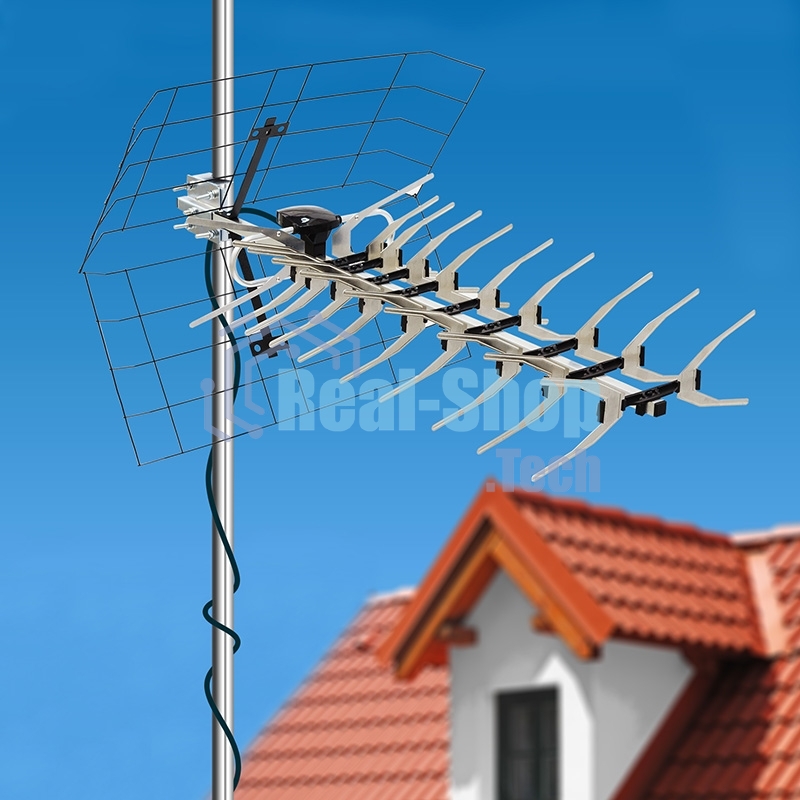 ТB антенна наружная Rexant для цифрового телевидения DVB-T2, RX-412