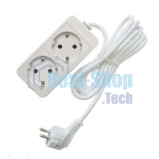 Удлинитель 2х7 м с заземл. 16А IP20 3.5 кВт Союз 481S-6207