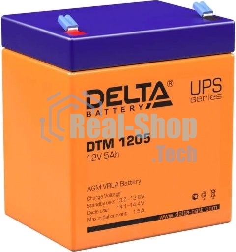 Батарея для ИБП Delta DTM 1205 (12V, 5Ah)