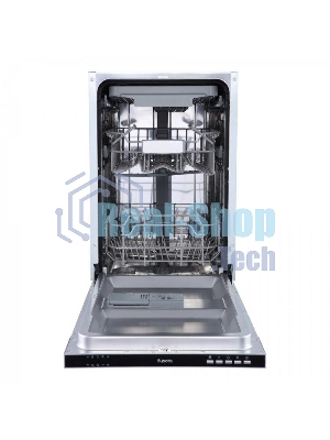 Встраиваемая посудомоечная машина Бирюса DWB-410/6, черный, 44.8 см, 10 компл., 47 дБ, класс A++