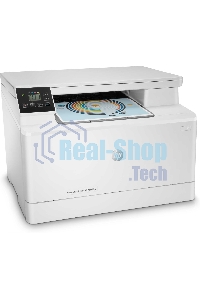 МФУ лазерное HP Color LaserJet Pro MFP M182n (7KW54A), A4, цветной, печ. до 16 стр/мин., 600 x 600 dpi (печать) 1200x1200dpi (скан.), USB, RJ-45, Air Print, Mopria