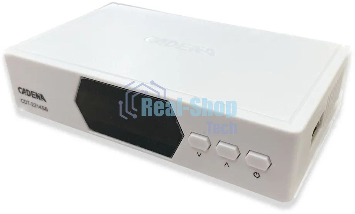 Приемник цифровой эфирный Cadena CDT-2214SB