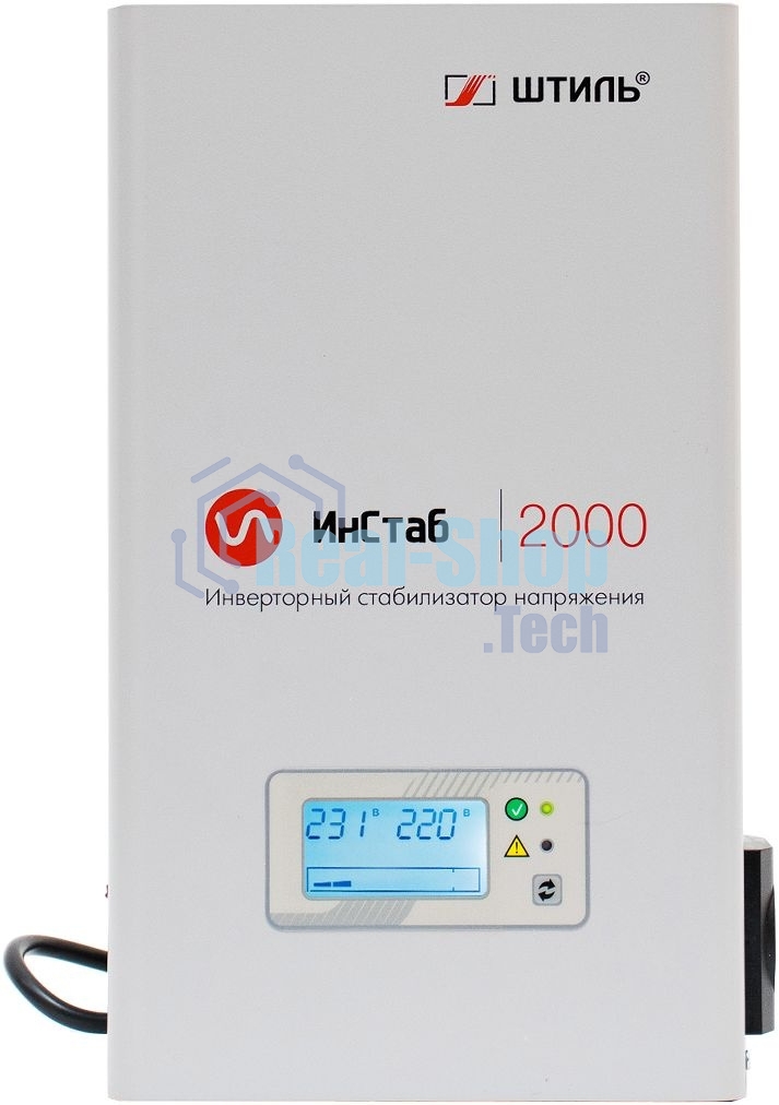 Штиль Однофазный стабилизатор ИнСтаб/2000 ВА, инверторный/IS2000/220 В/