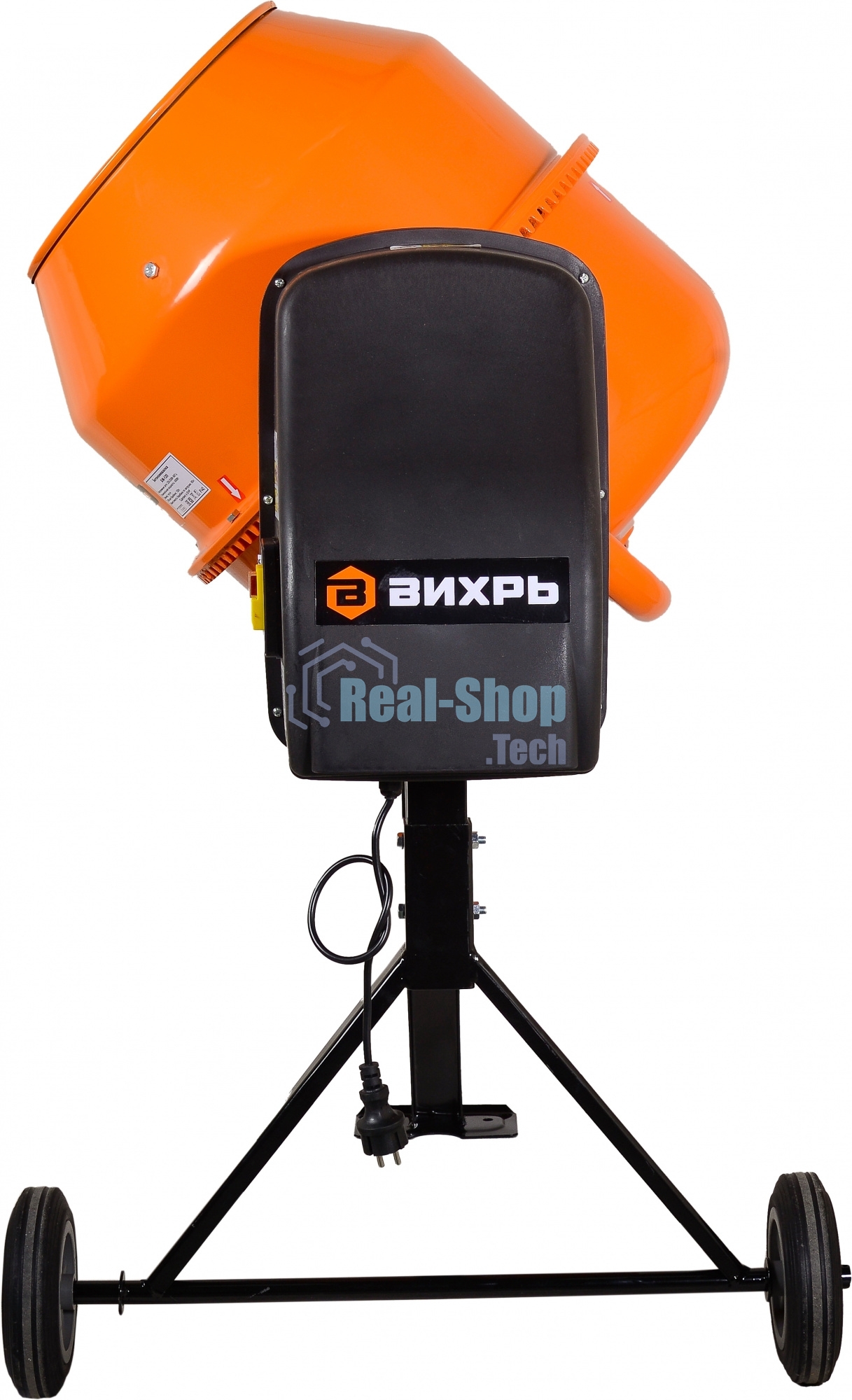 Бетономешалка Вихрь БМ-120 (74/1/12) 450 Вт, 120 л, 32 об/мин