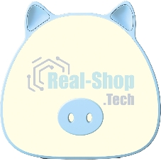 Ночник Gauss NN7036 поросенок голубой