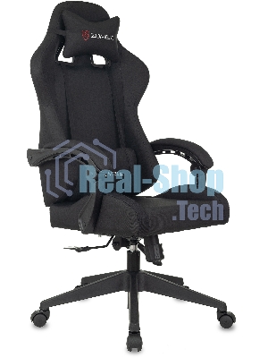 Кресло Бюрократ Zombie Predator Neo Black черный, экокожа, 120 кг, механизм качания