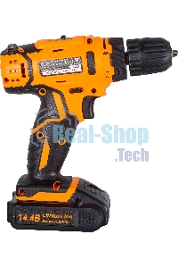 Дрель-шуруповерт аккумуляторная Вихрь ДА-14Л-2KА 72/14/20, Аккумуляторная, 14,4В, 2 АКБ, Кейс