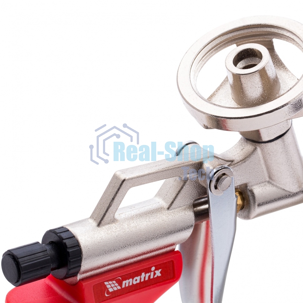 Пистолет для монтажной пены Matrix, корпус из алюминиевого сплава