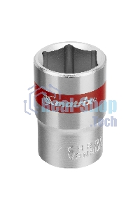 Головка торцевая Matrix, 18 мм, 6-гранная, CrV, под квадрат 1/2