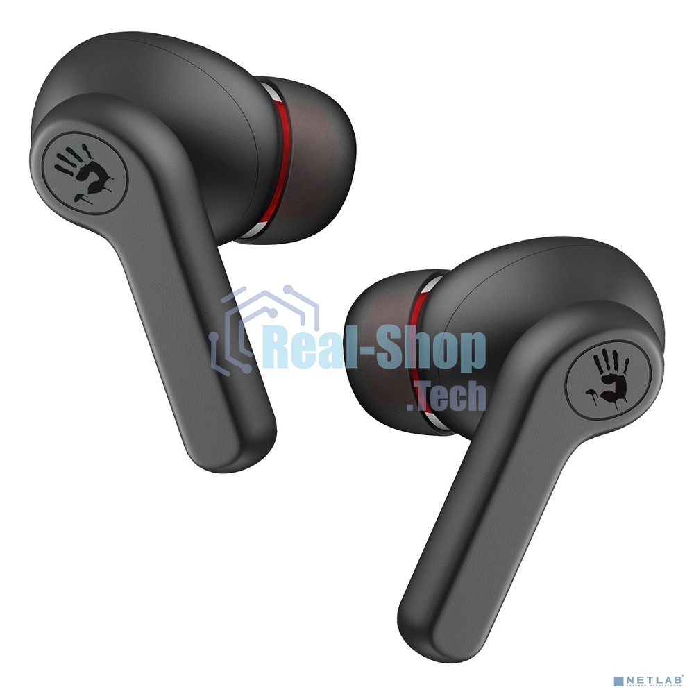 Гарнитура проводная A4Tech Bloody M30 черный/красный BT