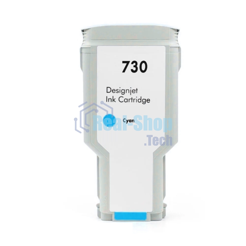 Картридж струйный NVPrint 730 (NV-P2V68A) Cyan для HP DesignJet T1700, T1600, T2600 (300 мл)