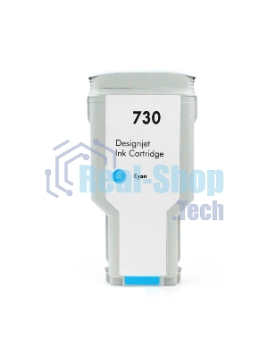 Картридж струйный NVPrint 730 (NV-P2V68A) Cyan для HP DesignJet T1700, T1600, T2600 (300 мл)