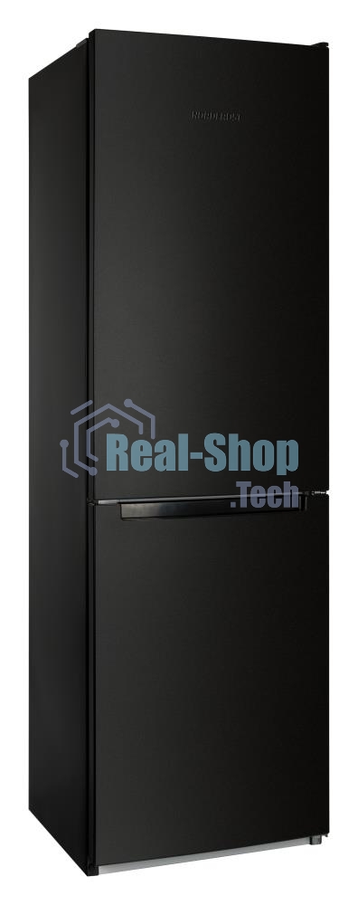 Холодильник Nordfrost NRB 152 B черный двухкамерный 205/115 л морозилка снизу, капельная система