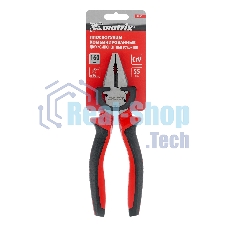 Плоскогубцы комбинированные Matrix 160 мм, хром-ванадий, двухкомпонентные рукоятки