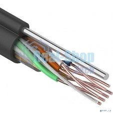 Кабель витая пара Rexant UTP 4PR 24AWG, cat.5e наружный (OUTDOOR) + ТРОС*1 (бухта 305 м)