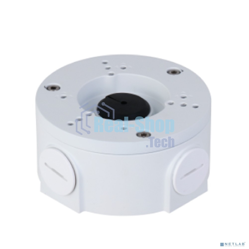 Монтажная коробка Dahua Материал: алюминий; применение: для видеокамер (определенные типы) Размеры: 101.2 мм 48.2 мм Отверстие для монтажа: 55.53; 68.54 (48.448.4); 703; 843 Степень защиты: IP6