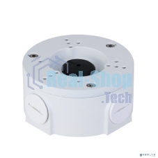 Монтажная коробка Dahua Материал: алюминий; применение: для видеокамер (определенные типы) Размеры: 101.2 мм 48.2 мм Отверстие для монтажа: 55.53; 68.54 (48.448.4); 703; 843 Степень защиты: IP6