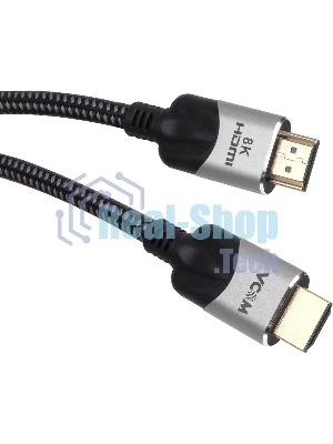 Кабель VCOM CG865-2M HDMI 19M/M,ver. 2.1, 8K@60 Hz 2 м VCOM CG865-2M