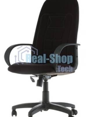Кресло Chairman 727 черный, ткань, 120 кг