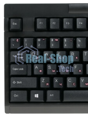 Клавиатура Genius KB-123 проводная, USB Type-A, чёрный