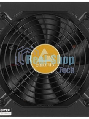 Блок питания Chieftec BDF-1000C, 1000Вт, 80 PLUS Bronze, 140мм, модульный, черный