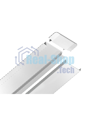 Алюминиевый профиль Ambrella light GP1100WH белый 2000*30.6*6