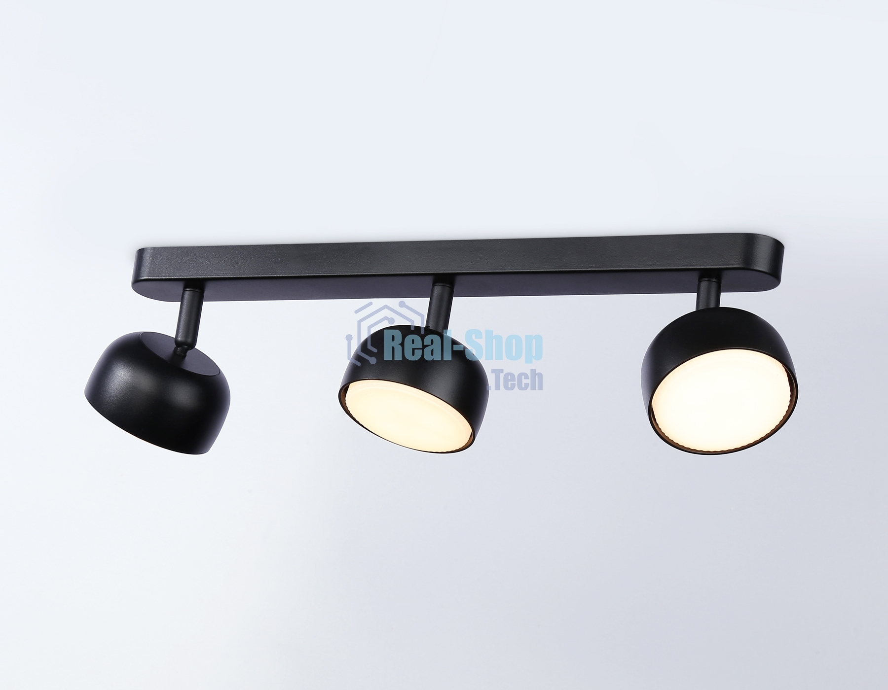 Светильник Ambrella light TN71018/3 BK черный GX53/3 max 12W 400*80*90