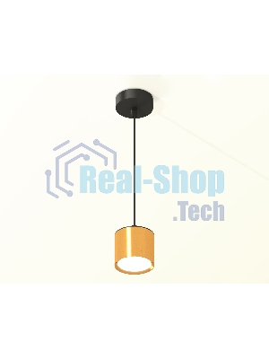 Светильник Ambrella Light XP8121012 PYG/SBK золото желтое полированное/черный песок GX53 (A2333, C8121, N8124)