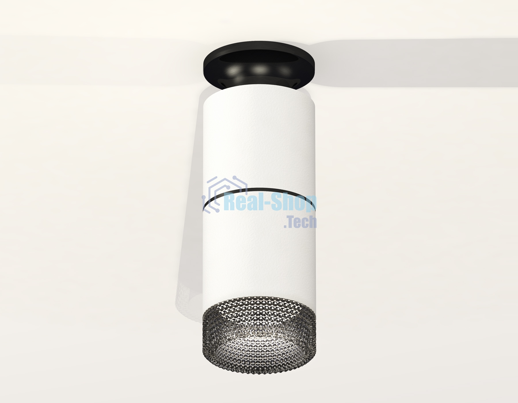 Светильник Ambrella Light XS6301222 SWH/PBK/BK белый песок/черный полированный/тонированный MR16 GU5.3