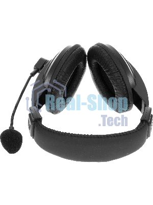 Гарнитура Ritmix RH-540M чёрный, проводная, USB