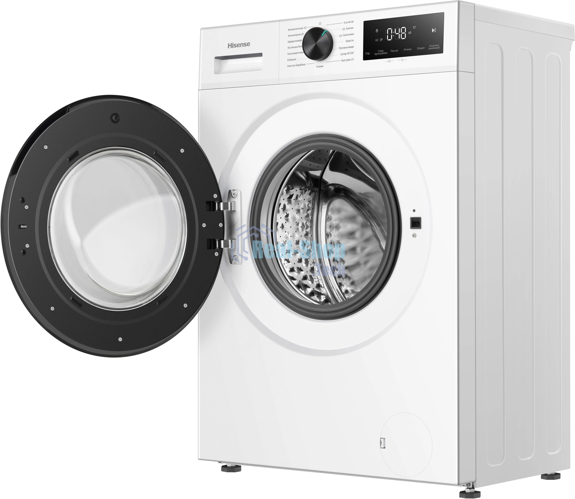 Стиральная машина Hisense WF1I7022BWJ/C белая, загрузка фронтальная 7 кг, 1200 об/мин, класс A+++