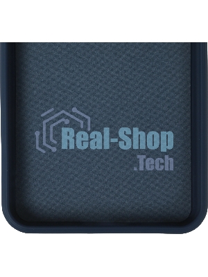 Чехол (клип-кейс) BORASCO Microfiber Case, для Xiaomi Redmi 10, синий