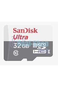 Флеш карта microSD 32Gb SanDisk microSDHC Class 10 Ultra UHS-I 100MB/s