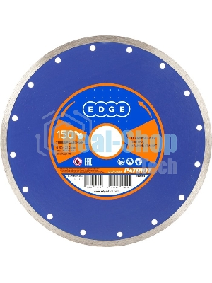 Диск EDGE by Patriot алмазный сплошной 150х22,23 универсальный