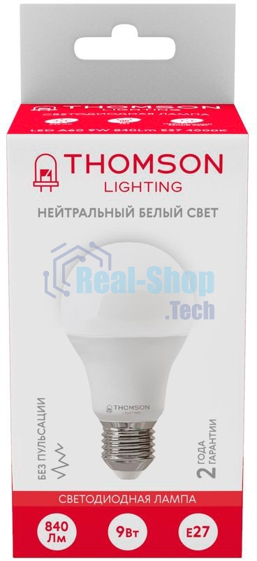Лампа светодиодная Hiper THOMSON LED CANDLE 10W 830Lm E27 4000K TH-B2024