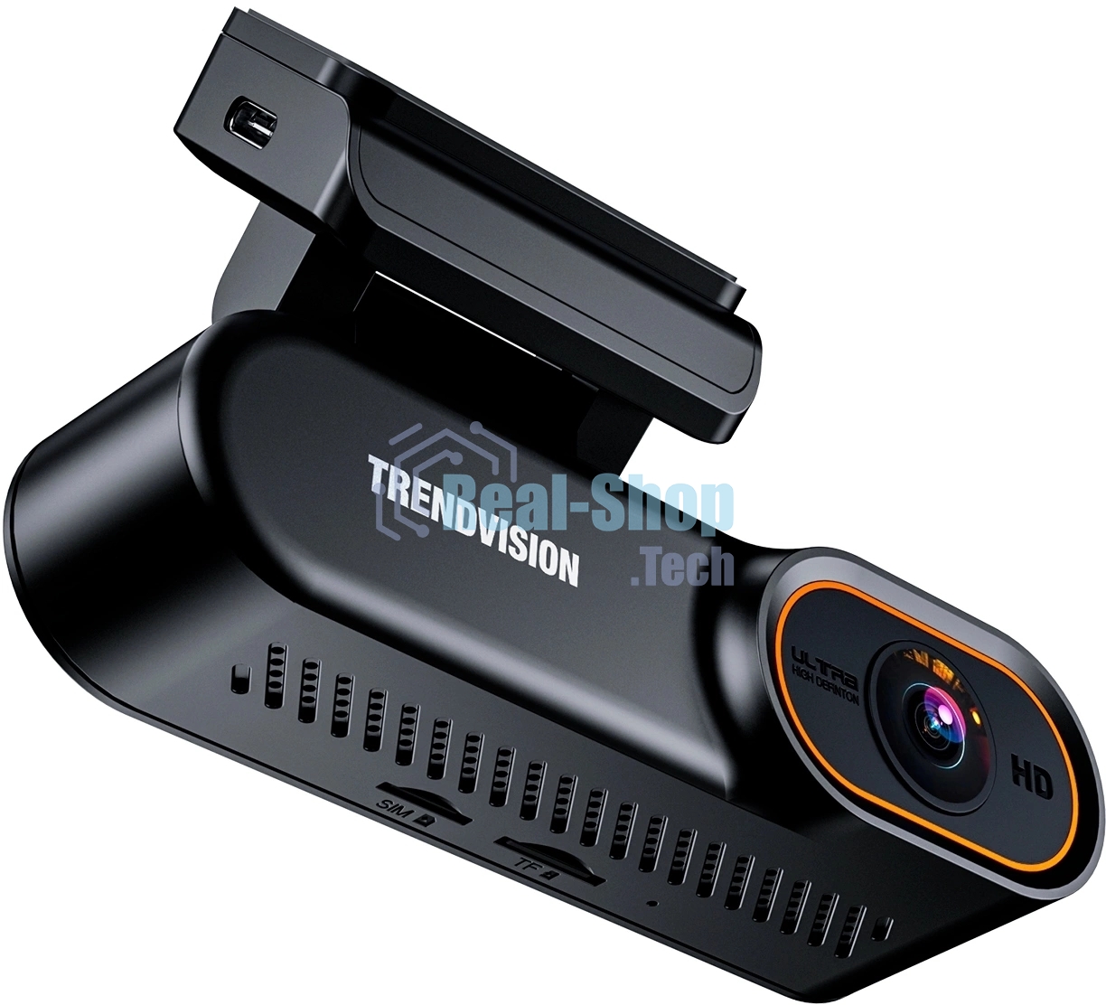 Видеорегистратор TrendVision Online SKY 4G черный 2Mpix 1080x1920 1080p 150гр. GPS внутренняя память:512Mb Ingenic T23