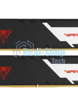 Оперативная память Patriot Viper Venom, DDR5, 64GB (2x32GB), 5200MHz, CL40, DIMM, с радиаторами, черный