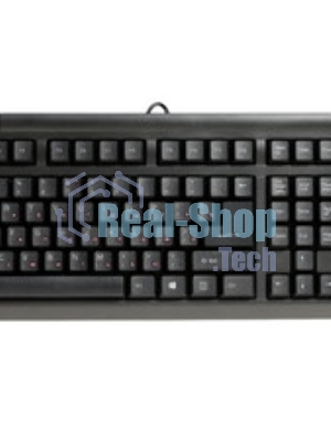 Клавиатура Genius KB-123 проводная, USB Type-A, чёрный