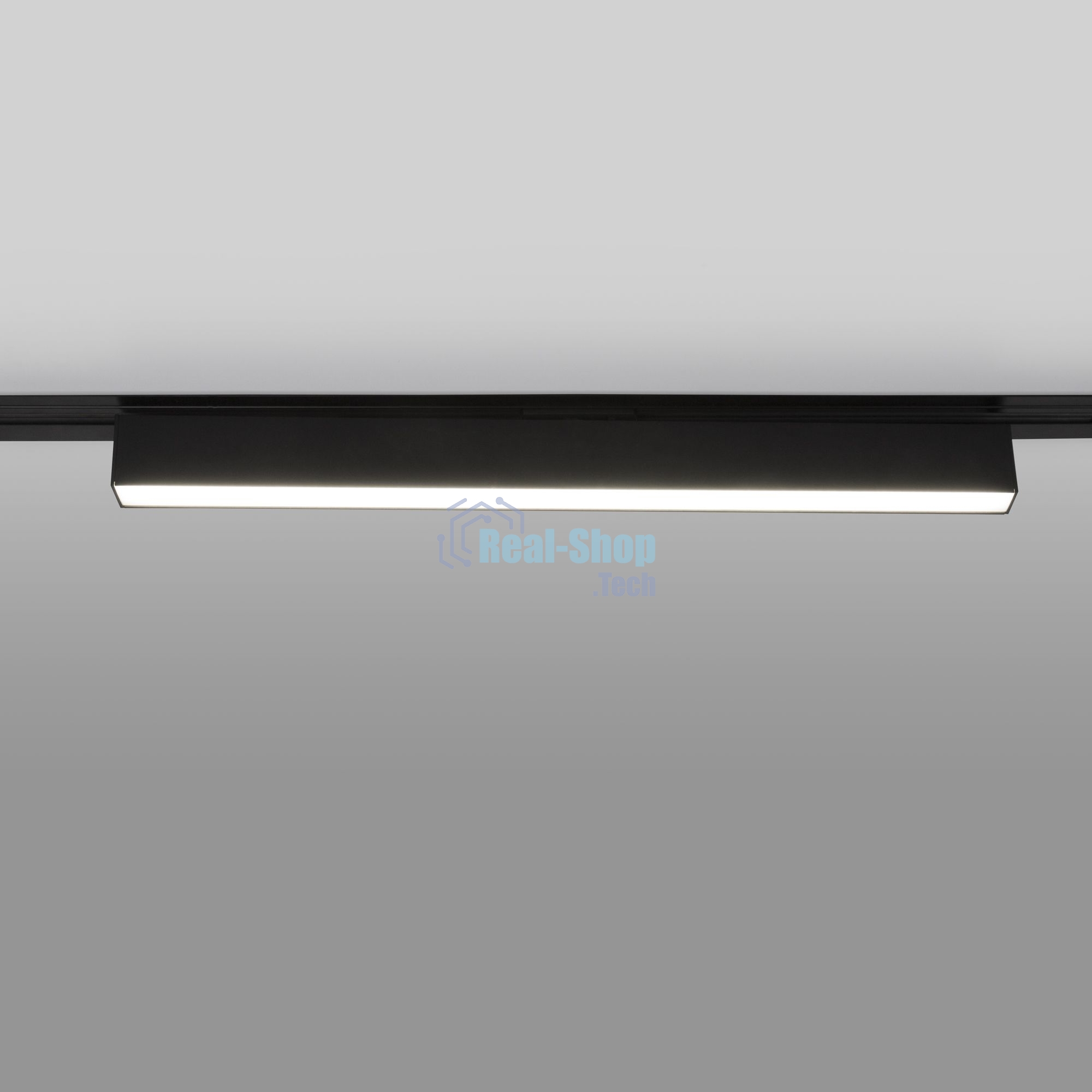 LTB54 / Светильник потолочный светодиодный X-Line черный матовый 20W 4200K