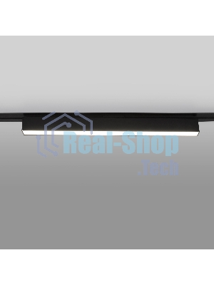 LTB54 / Светильник потолочный светодиодный X-Line черный матовый 20W 4200K